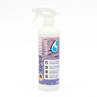 Imagen de EVERCLEEN Spray impermeabilizante 500 ml Protección eficaz contra la lluvia y humedad para zapatos textiles 100% biodegradable, transpirable sin olores