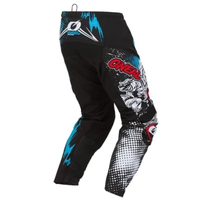 Imagen de O&#039;Neal Pantalones de Motocross Niños MX Enduro Totalmente Forrado, Acolchado Goma para Mayor protección Element Youth Villain Gris Talla 22