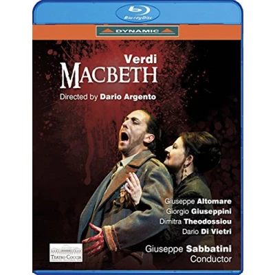 Imagen de Verdi: Macbeth [Dvd] / Altomare, Giuseppini, Theodossiou, Sepe, Di Vietri, Petti. Giuseppe Sabbatini, Dirección Musical. Dario Argento, Escénica