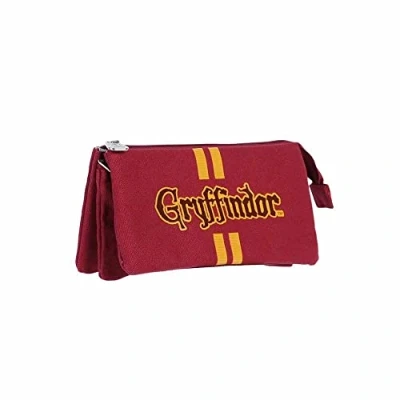 Imagen de KARACTERMANIA Harry Potter Lion Estuche Portatodo Triple HS, Rojo