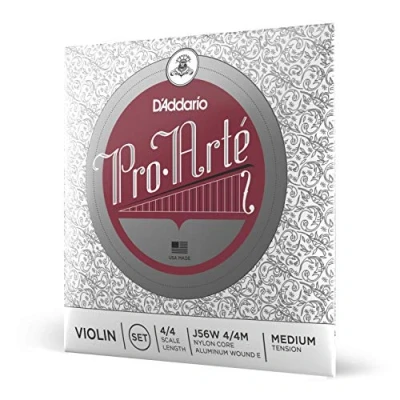 Imagen de D&#039;Addario Pro Arte Wound E 4/4 Scale Medium Tension Violin String Set