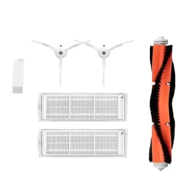 Imagen de INF Juego de Accesorios Repuesto para Xiaomi Mi Robot Vacuum Mop 2 Lite/ MJST1SHW/ MJSTL, 1 x Cepillo Principal, cepillos Laterales, filtros, Limpieza