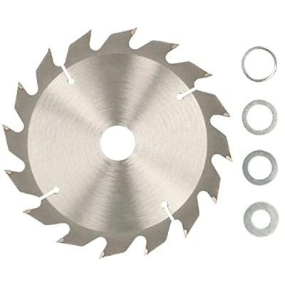 Imagen de KOTARBAU® Disco de corte para madera, 16 dientes, Ø 150 mm, cierra circular, Hoja sierra, Discos corte, Hojas sierra acero duro, Incluye 4 anillos reducción
