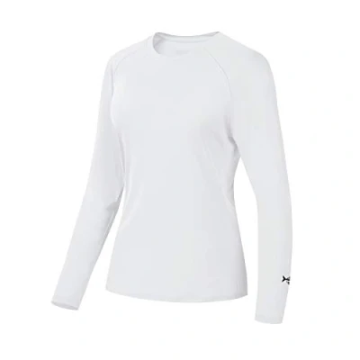 Imagen de Bassdash Camiseta de Manga Larga para Mujer con protección Solar UPF 50+ UV Pesca, Senderismo, Rendimiento