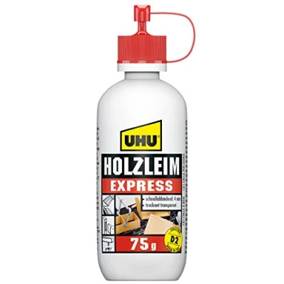 Imagen de UHU holzleim Express D2, lösemittelfrei, 75 g Flasche
