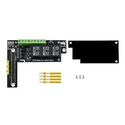 Imagen de IBest Quality 3 Ch Relay Module Channel Expansion Board for Jetson Nano, Optocoupler Isolation,Loads up to 5A 250V AC or 30V DC