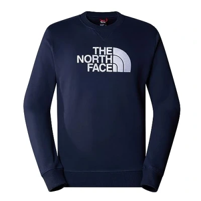 Imagen de THE NORTH FACE Drew Peak Crew Sudadera, Summit Navy, Extra Large para Hombre