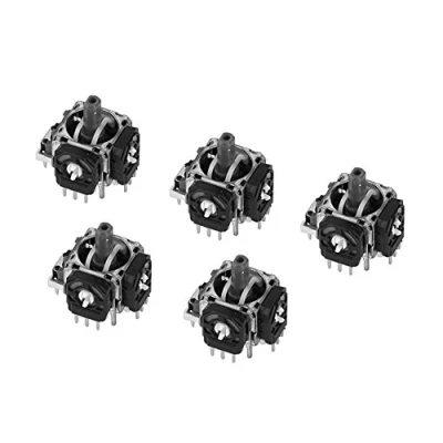 Imagen de Cosiki Controlador de Joystick, Joysticks 5 Piezas para PS4, reemplazo módulo Sensor analógico Joystick 3D PS4,Mando Inalámbrico, Análogo