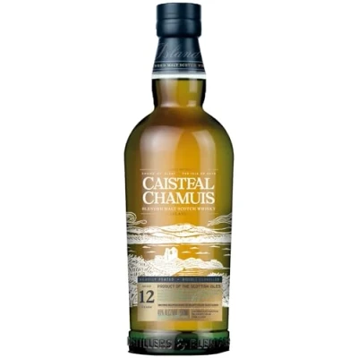Imagen de CAISTEAL CHAMUIS 12Y SHERRY FINISH HEAVILY PEATED BLENDED MALT SCOTCH WHISKY 46% VOL 0,70L