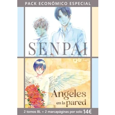 Imagen de Pack Bl Bikke: Senpai + Ángeles En La Pared