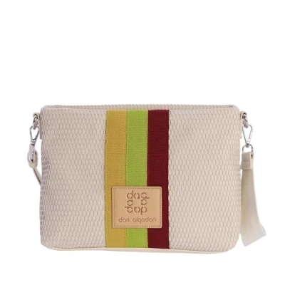 Imagen de Don Algodon Bolso Bandolera Lourdes Bandolera, Mujer, Talla: One Size, Beige