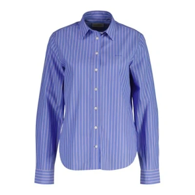Imagen de GANT Striped Camisa, Mujer, Talla: 38, Hellblau/weiß