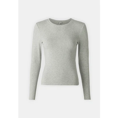 Imagen de ONLY Onlriley O NECK Camiseta de manga larga, Mujer, Talla: XL, Light grey melange