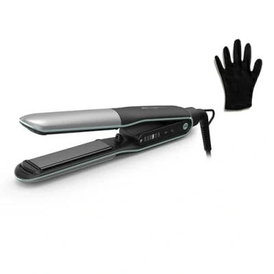 Imagen de Rowenta Thermostyle, plancha de pelo, alisado y rizado 2 en 1, larga duración, SF7120E0