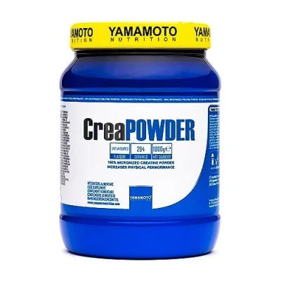 Imagen de YAMAMOTO NUTRITION, CreaPOWDER 1000 g, Complemento Alimenticio Monohidrato de Creatina en Polvo, Suplemento para Deportistas, Mejora el Rendimiento Físico, Sabor Neutro