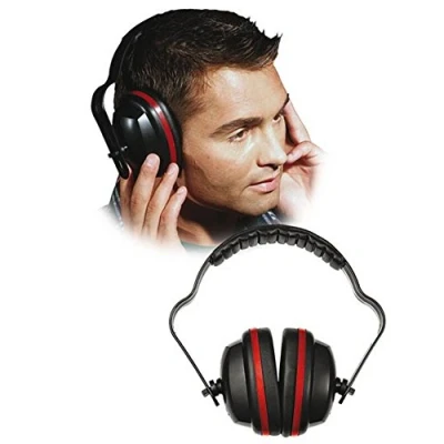 Imagen de REIS OSB Protectores auditivos, Negro Rojo, S/M/L Tamaño