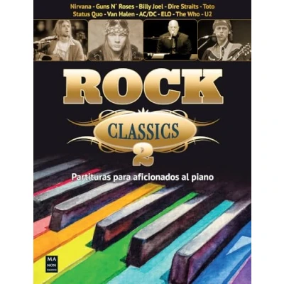 Imagen de Rock Classics 2: Partituras para aficionados al piano