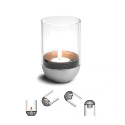 Imagen de höfats Gravity Candle M90 portavelas Mantiene la Vela Horizontal iluminación y extinción Confortables