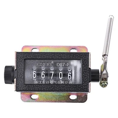 Imagen de Contador Manual D67 F, de 5 Dígitos Recuento tiradas Mecanico Restableceble