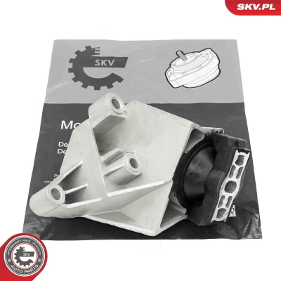 Imagen de ESEN SKV 75SKV282 Soporte de motor derecha Rodamiento Caucho metal Aluminio, RENAULT: TWINGO 1