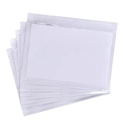 Imagen de Pakomat, Bolsas autoadhesivas transparentes para cartas de transporte DIN C6, 12 x 17 cm, 100 unidades, documentos