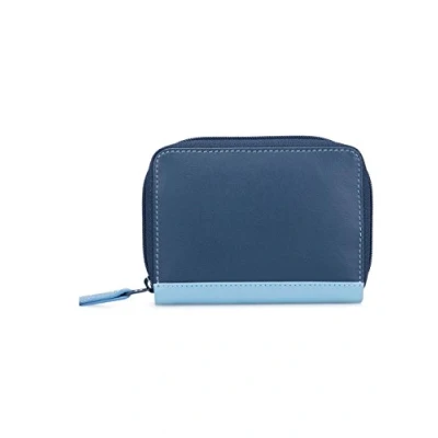 Imagen de mywalit billetereo Monedero de Piel para Mujer Zip Round Fan C/C Holder 328 127 Royal