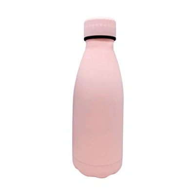 Imagen de NERTHUS Botella Termo Doble Pared para fríos y Calientes Diseño Rosa Pastel de Acero Inoxidable 350 ml Libre BPA, 18/8 (FIH 714)