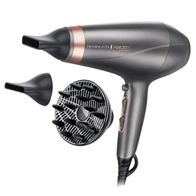 Imagen de Secador Remington AC8820, 2200W, 3 temperaturas, 2 velocidades