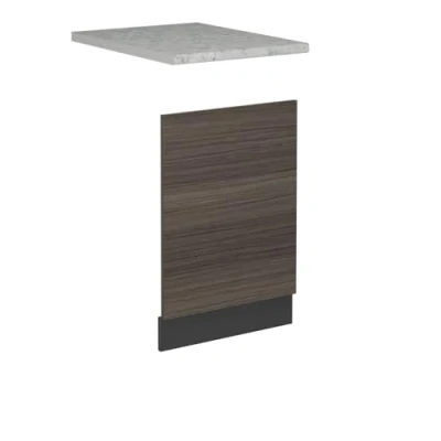 Imagen de Vicco Frontal para lavavajillas &quot;R Line&quot;, Gris noble, 45 cm , ET Mármol