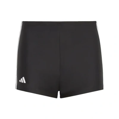 Imagen de adidas Classic 3 Stripes Swim Boxers Bañador bóxer, Niños, Multicolor (Black/White), 13 14 Years