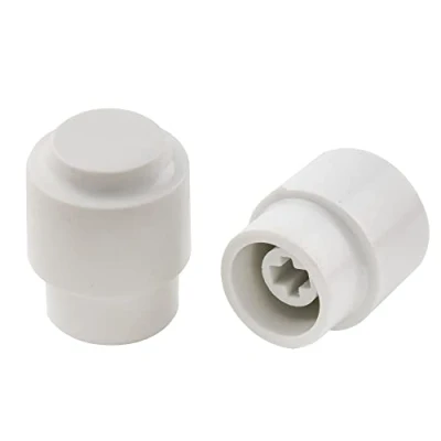 Imagen de Musiclily Pro Tamaño Métrico Botón Selector Pastillas Tipo Telecaster de 3 Posiciones Switch Tips para Guitarra Import Estilo Squier Tele, Blanco(2 Piezas)