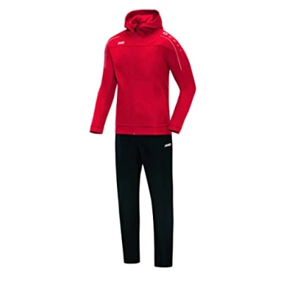 Imagen de JAKO Traje de presentación Classico met capuchon Pr para mujer, rojo, 34 EU