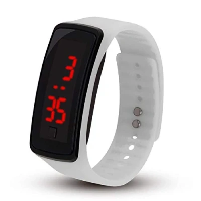 Imagen de SunshineFace Reloj Cronómetro Deportivo Digital Unisex con Correa de Silicona