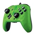 Imagen de Mando Nintendo Switch PDP Faceoff Wired Deluxe, Para Switch, Con cable, Jack de 3.5 mm, Verde