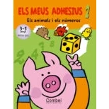 Imagen de Els Animals I Numeros (els Meus Adhesius 2)