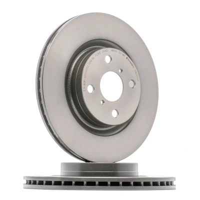 Imagen de BREMBO 09.D573.11 Disco de freno 280 22 4 ventilación interna revestido TOYOTA: Yaris III Hatchback, Furgón