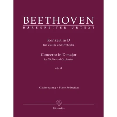 Imagen de Concerto for Violin in D major Op.61 (Violin and Piano)