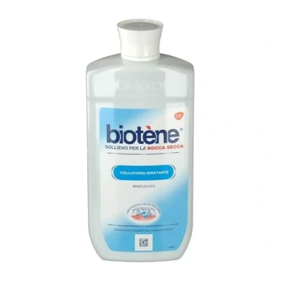 Imagen de Bioteno Enjuague bucal hidratante, ayuda a proteger de la boca seca, efecto larga duración, higiene dental, aliento fresco, sabor menta 500 ml