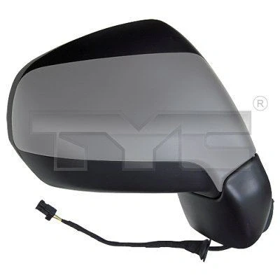 Imagen de Espejo retrovisor Tyc 305 0137 derecha imprimado convexo, con sensor de temperatura, abatible eléctricamente, para ajuste elect. espejo, calefactable