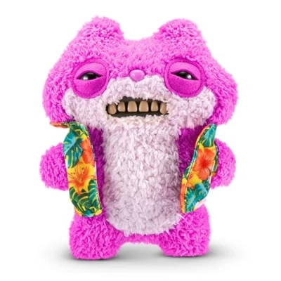 Imagen de Monstruo Feo y Divertido Vacay Vibes de ZURU, Divertido, Peluche, Coleccionable, Juguete (Sketchy Squirrel)