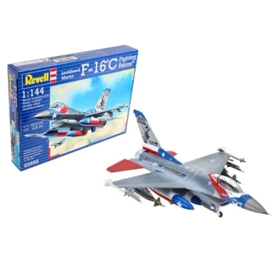 Imagen de Revell Lockheed Martin F 16C Fighting Falcon, Kit de Modelo, Escala 1:144 (3992) (03992), 10,5 cm