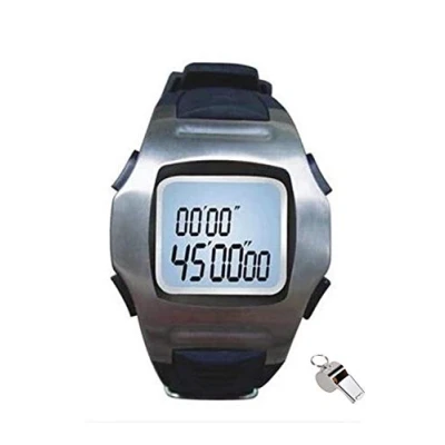 Imagen de Cuzit TF7301 Reloj de árbitro fútbol, cronógrafo, deportivo, temporizador, alarma, cuenta regresiva, cronómetro digital, multifunción para hombre