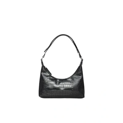 Imagen de PIECES Pcmaggi Croco Shoulder Bag, Bolso de para Mujer, Negro, Einheitsgröße