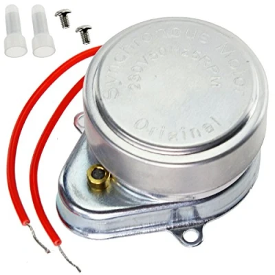 Imagen de SPARES2GO Motor de sincronización universal para válvula zona motorizada compatible con Honeywell (6 W 230 V)