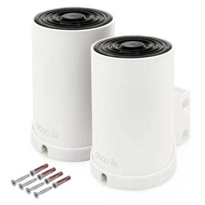 Imagen de Mobilefox Soporte de pared para router TP Link Deco XE75 AXE5400 (3 unidades)