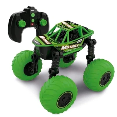 Imagen de Ninco Coche teledirigido MUTANT con batería de litio, Ruedas multiposición, más 100 posiciones girándolas manualmente, Programable: guarda movimientos y reprodúcelos, A partir 6 años (NH93201)