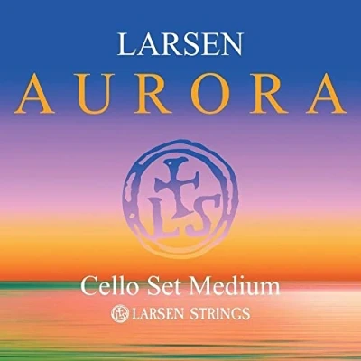 Imagen de Larsen Strings Aurora Juego de cuerdas para violonchelo 4/4 mediano