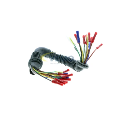 Imagen de VEMO V10 83 0044 Kit de reparación cables Puerta vehículo, Atrás izquierda, derecha con tubo flexible fuelle EXPERT KITS +