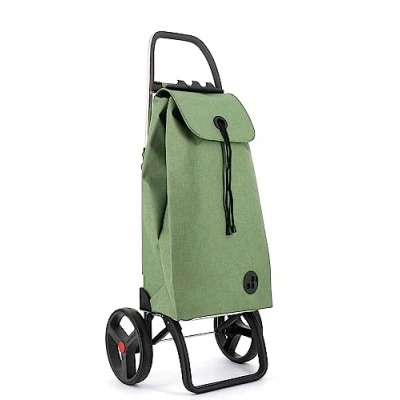 Imagen de Carro Rolser I MAX Tweed 2 Ruedas Grandes Plegable Verde
