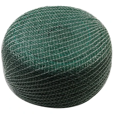 Imagen de Meister Red de protección para pájaros 5 x m, Color Verde, 12 mm, Tejido Robusto, Resistente a la Intemperie y los Rayos UV, fiable contra Las picaduras pájaros,